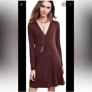 Anthropologie Dolan V- Neck Swing Dress